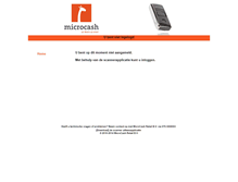 Tablet Screenshot of orders.microcash.nl